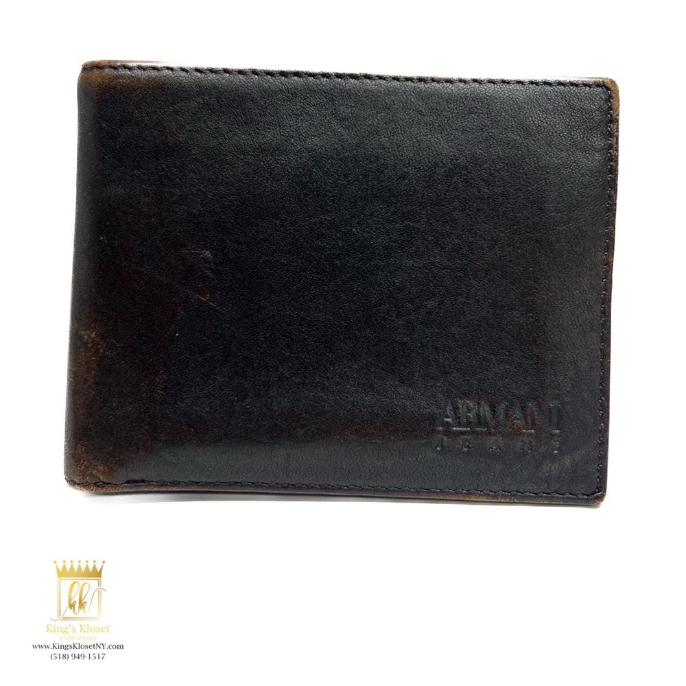 Armani bifold wallet